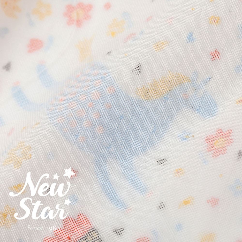 【NewStar明日之星】親膚純棉紗布被(雙層紗)  新生兒包巾/嬰兒被-細節圖4