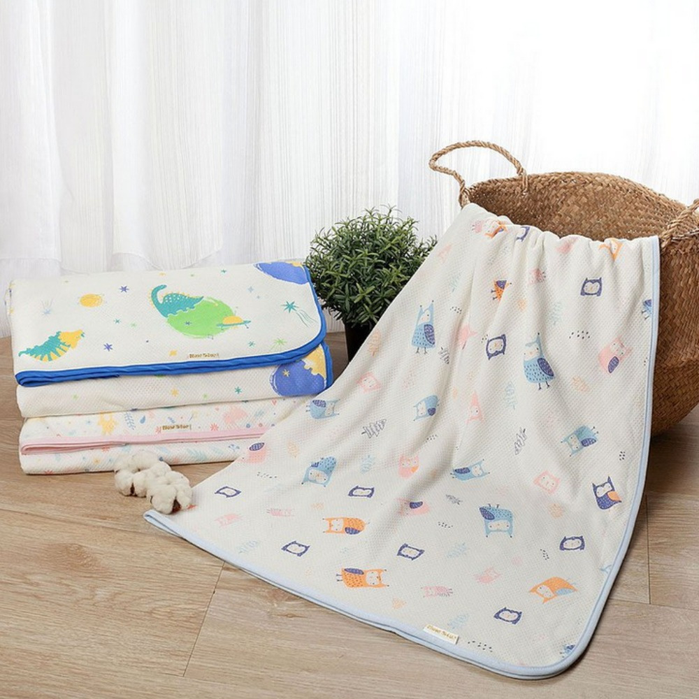 【NewStar明日之星】輕盈透氣洞洞毯 (透氣孔設計) 嬰幼兒必備 加大款100*90CM-細節圖5