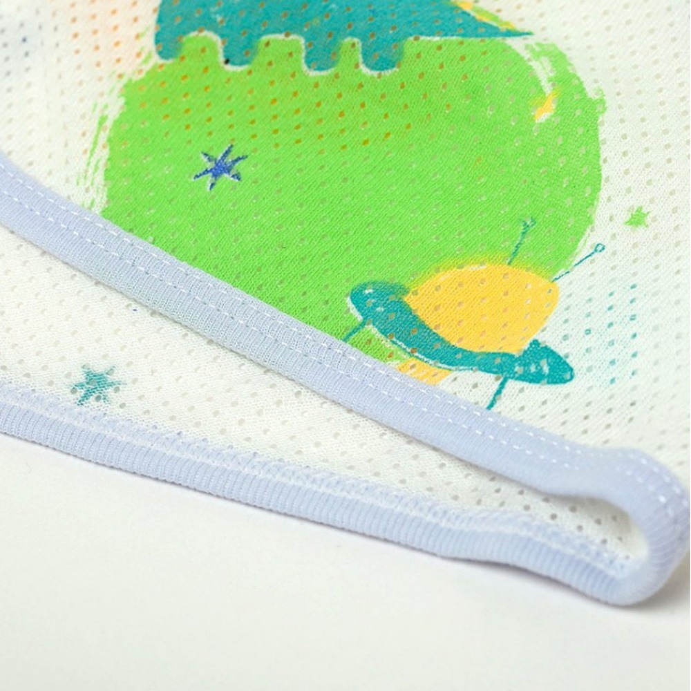 【NewStar明日之星】新生兒透氣網眼洞洞肚衣2件組 護手反摺設計-細節圖5