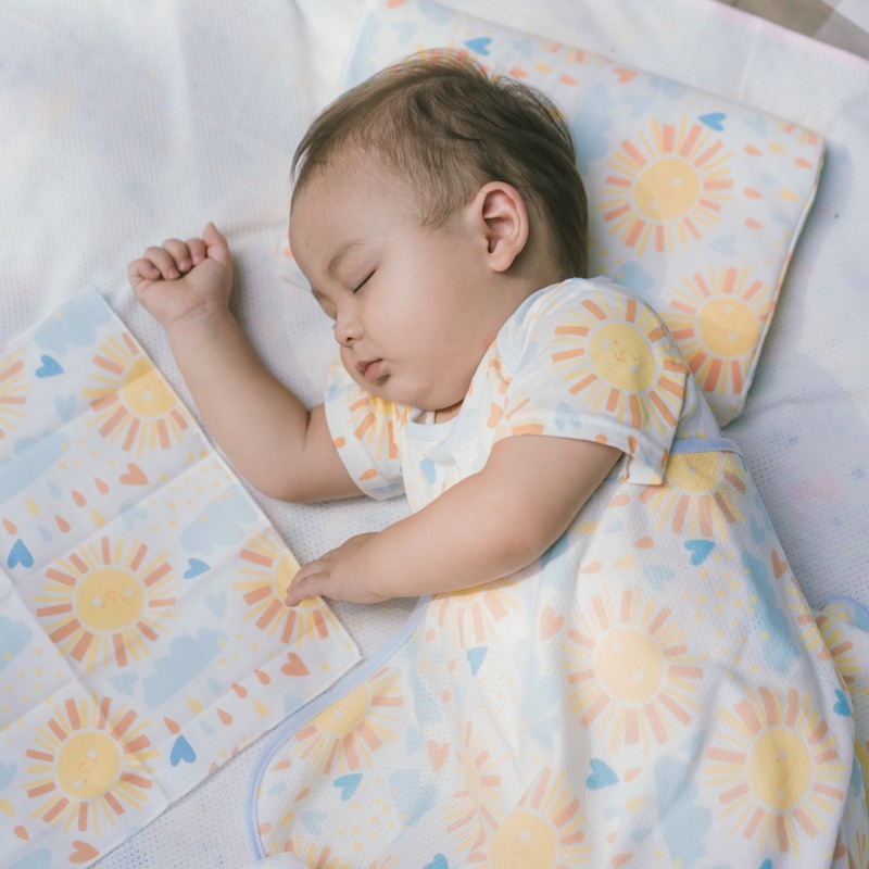 【Newstar明日之星】吸濕排汗  舒眠嬰兒記憶枕 (透氣孔+流線護頸)-細節圖9