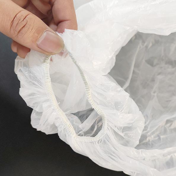 免洗披肩 一次性染髮披肩 拋棄式染髮巾 拋棄式披肩 鬆緊帶款 拋棄式美容披肩 燙髮披肩 染髮披肩-細節圖4