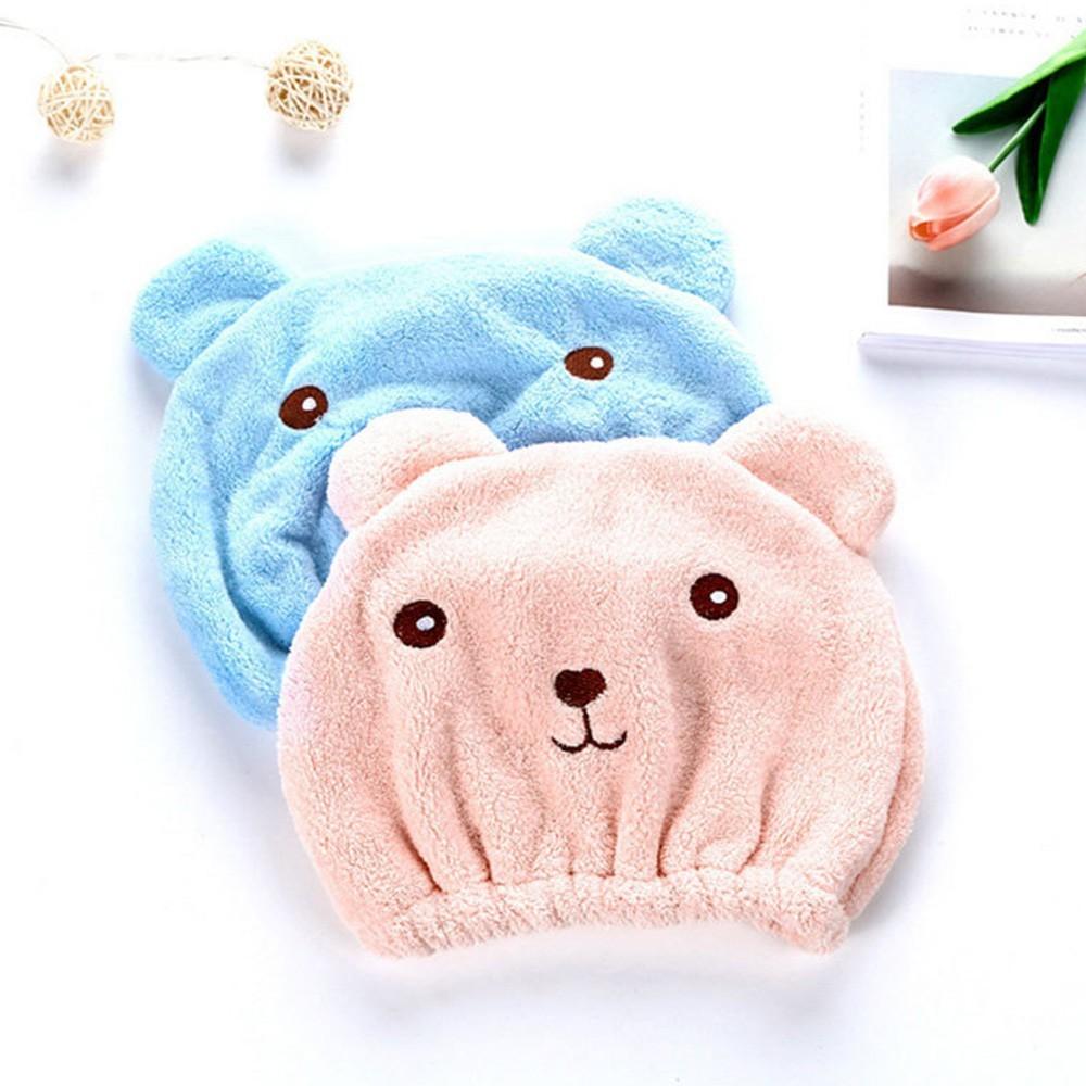 乾髮帽 可愛乾髮帽 擦髮帽 洗頭 擦頭 吸水帽 頭髮速乾 吸水 包頭帽 可愛浴帽 加厚毛巾-細節圖6