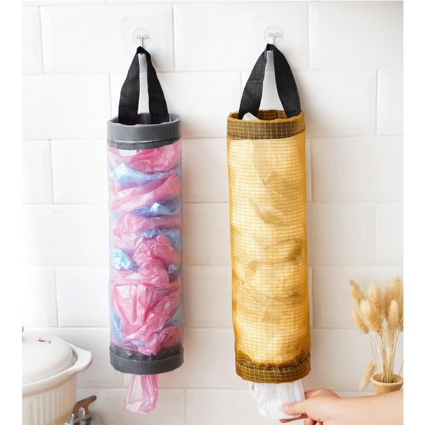 塑膠袋收納袋 收納塑膠袋 整理袋 收集袋 購物袋收納 掛袋 袋子 掛式收納 收納塑膠袋 收納袋 壁掛袋-細節圖3