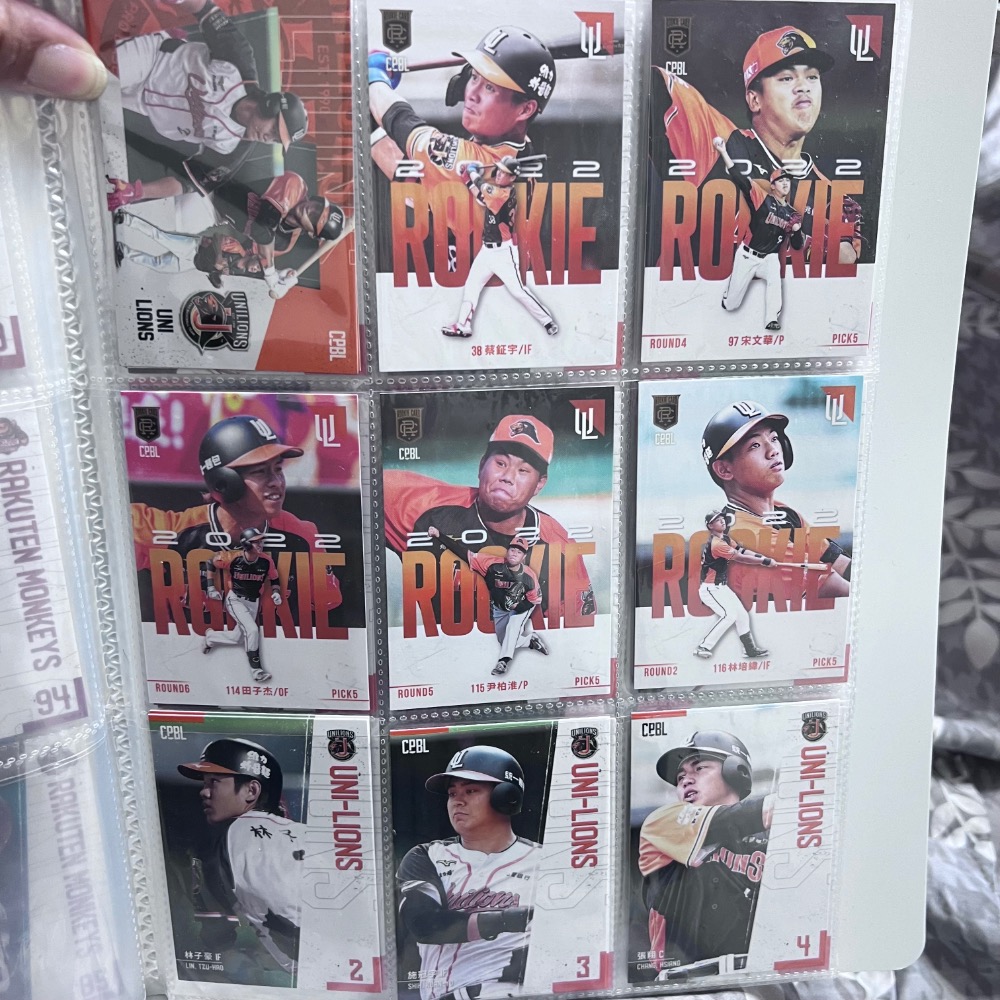 中華職棒球員卡（統一獅專區）B區-細節圖7
