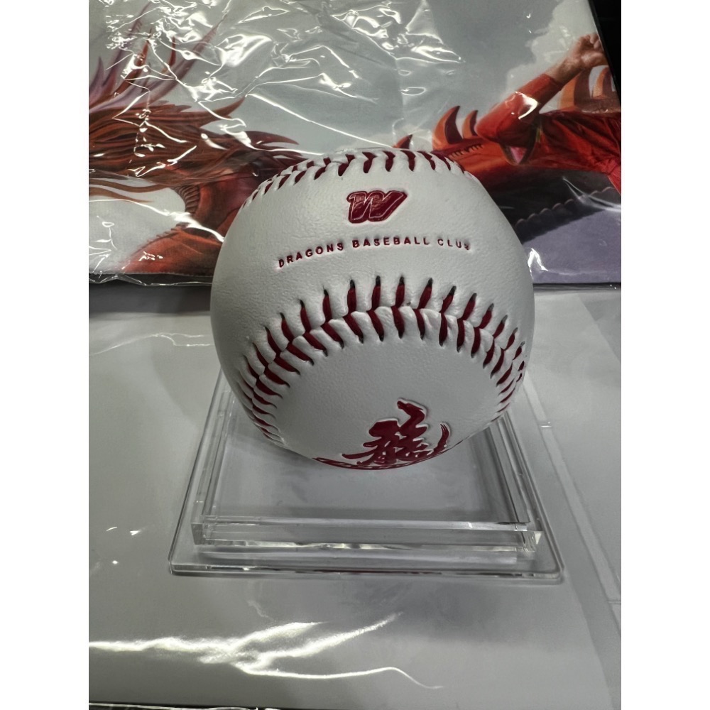 現貨 味全龍 隊徽球 簽名球 隊徽簽名球 空白不附簽名 現貨供應-細節圖2