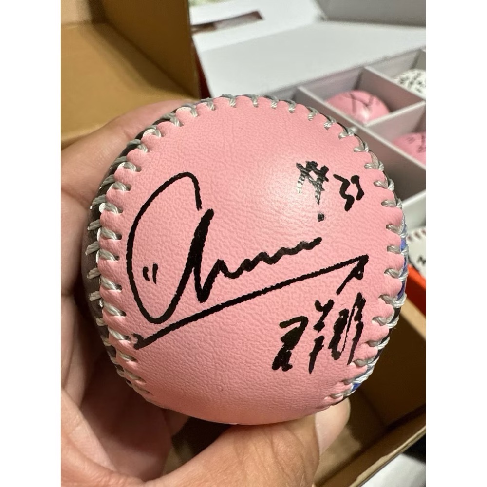 小龍女啦啦隊 簽名球 味全龍小龍女 李多慧 林襄 菲菲 賴可 小蛙 柳柳-規格圖1