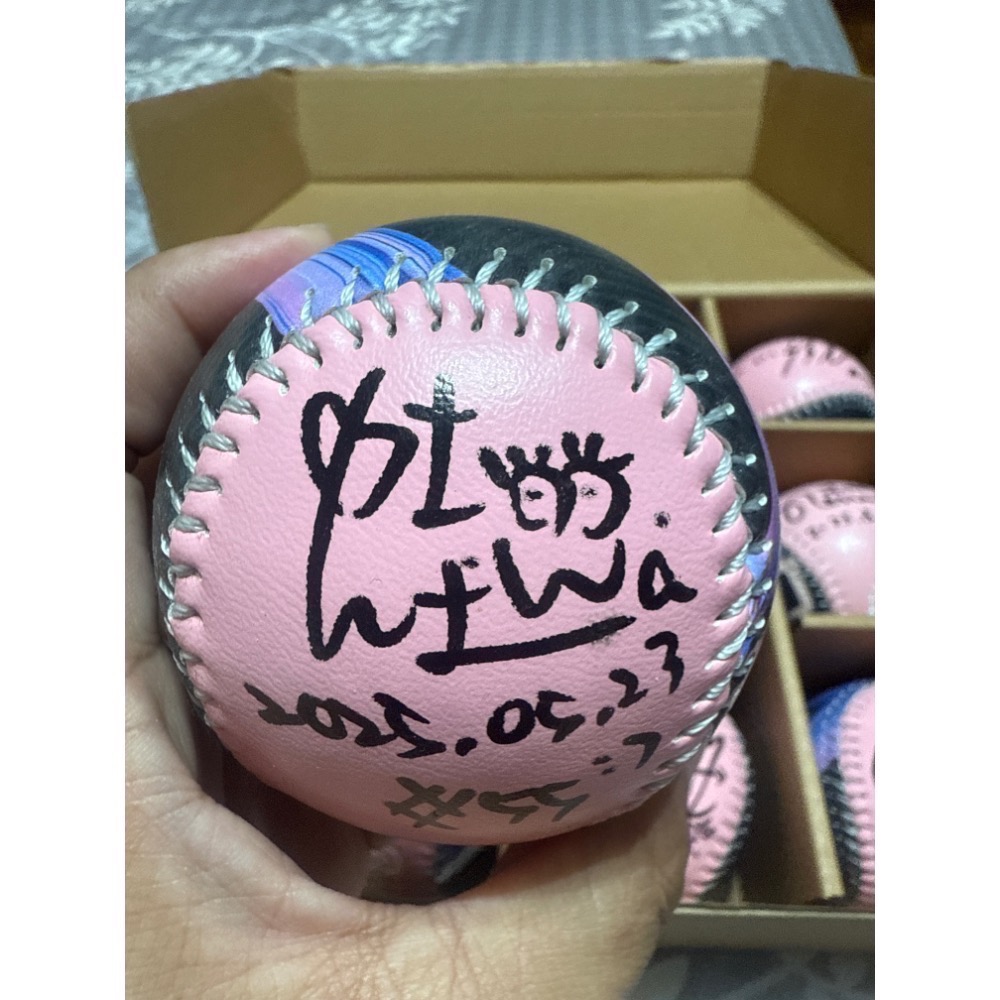 小龍女啦啦隊 簽名球 味全龍小龍女 李多慧 林襄 菲菲 賴可 小蛙 柳柳-規格圖1