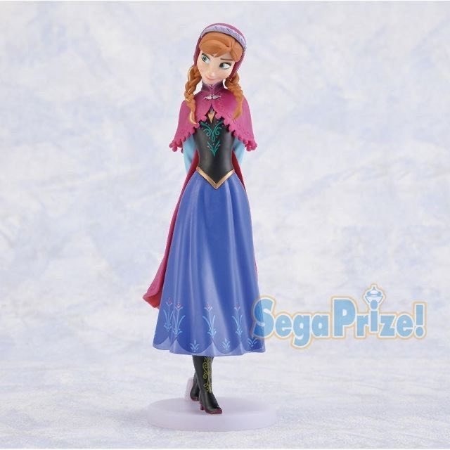 現貨 日版 SEGA 景品 冰雪奇緣 安娜 公仔 盒玩 Frozen Elsa-細節圖3