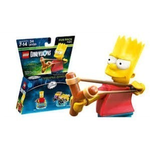 絕版樂高 LEGO Dimensions 次元系列 71211辛普森霸子 Bart-細節圖2