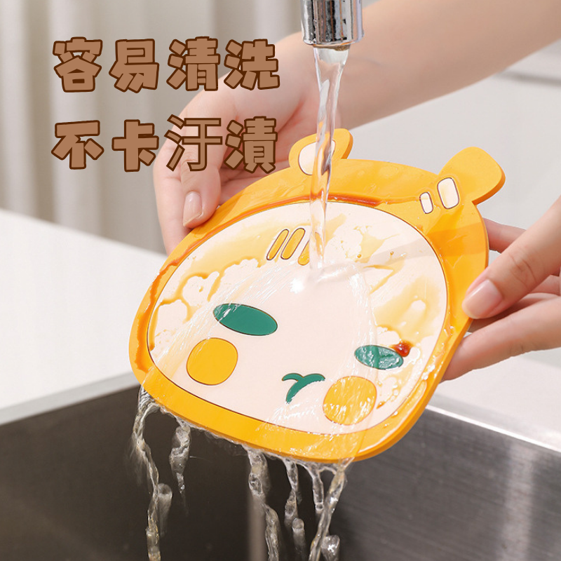 可愛矽膠隔熱墊 橡膠隔熱墊 【七七小舖】台灣24出貨 餐墊 防水防油防燙餐桌墊 廚房鍋墊  盤墊 防滑耐高溫桌墊鍋墊-細節圖3