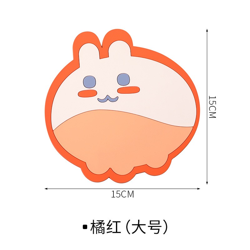 可愛矽膠隔熱墊 橡膠隔熱墊 【七七小舖】台灣24出貨 餐墊 防水防油防燙餐桌墊 廚房鍋墊  盤墊 防滑耐高溫桌墊鍋墊-細節圖7