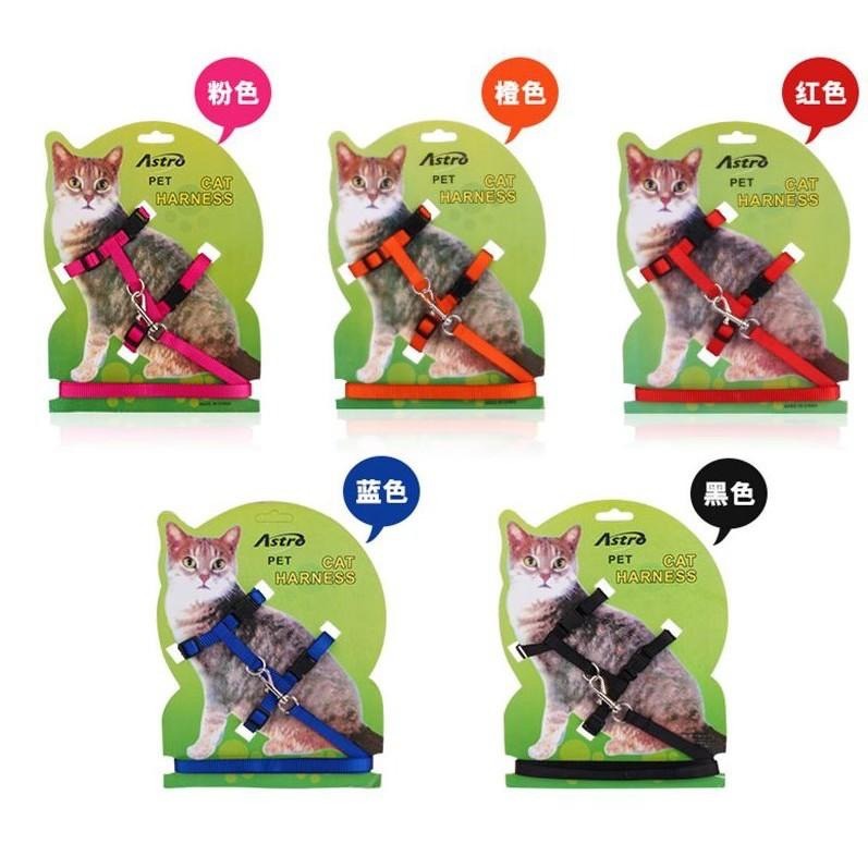 【貓咪用品】現貨 溜貓必備工字型牽引帶 貓咪牽引繩 寵物牽引帶項圈 防鬆脫-細節圖5