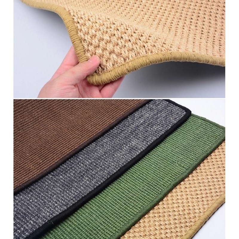 【貓咪玩具】貓這裡 現貨 貓抓板 劍麻地毯 天然劍麻 貓咪玩具 磨爪墊 貓抓墊-細節圖4