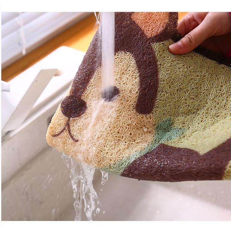 【貓砂用品】貓這裡 現貨 PVC寵物造型腳踏墊 落砂墊 貓砂墊  落砂墊 寵物餐墊 腳踏墊 貓砂-細節圖6