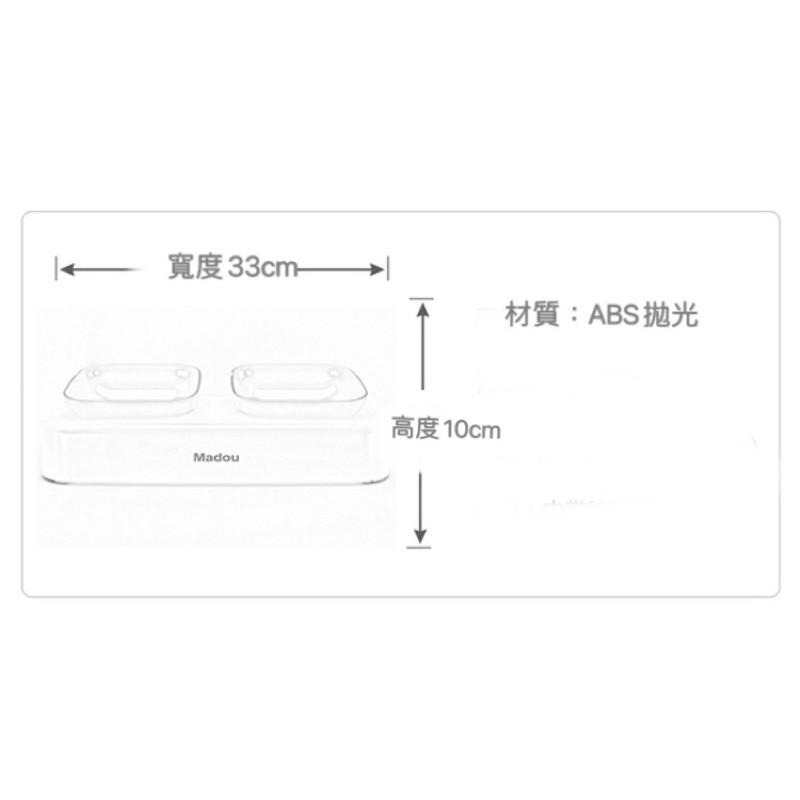 【貓咪用品】貓這裡 現貨 寵物斜口碗 貓咪用品 貓食盆 簡約貓碗-細節圖7