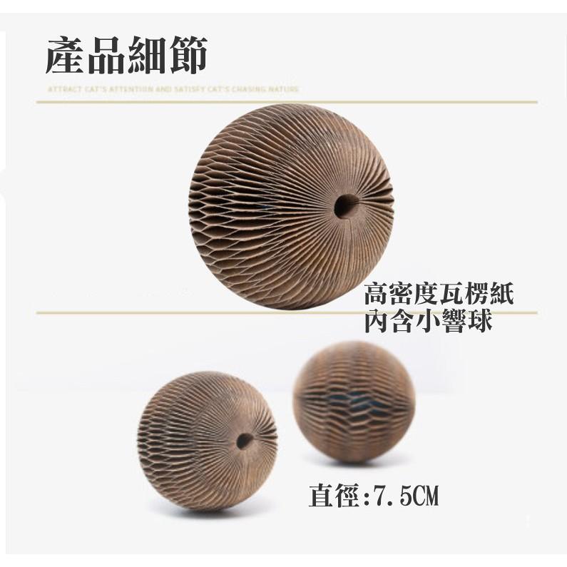 【貓咪玩具】貓這裡 現貨 貓玩具 瓦楞紙球 貓咪紓壓玩具-細節圖5
