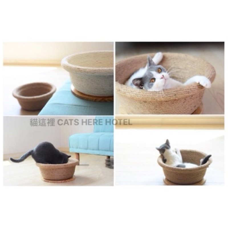 【貓咪用品】貓這裡 預購 手工劍麻窩 貓窩 貓抓板 貓房 劍麻抓板-細節圖6