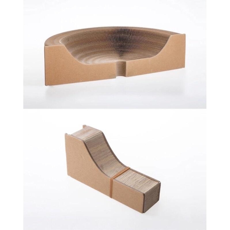 【貓咪玩具】貓這裡  貓抓板 風琴抓板 磨爪器 瓦楞紙貓窩-細節圖6