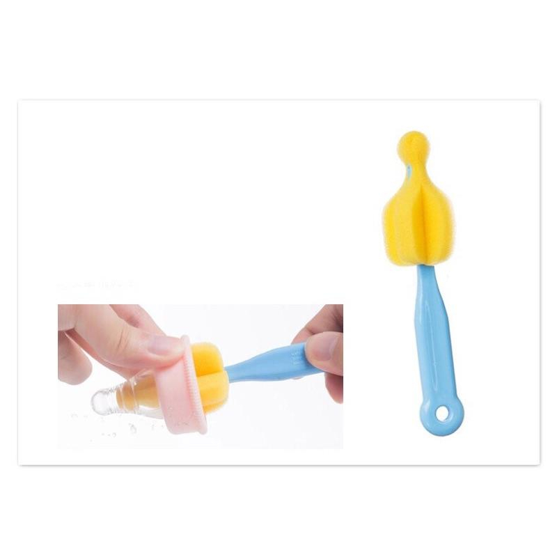 【嬰幼兒】現貨 嬰幼兒奶瓶刷 五件組 奶嘴刷 吸管刷 奶瓶清潔刷-細節圖3