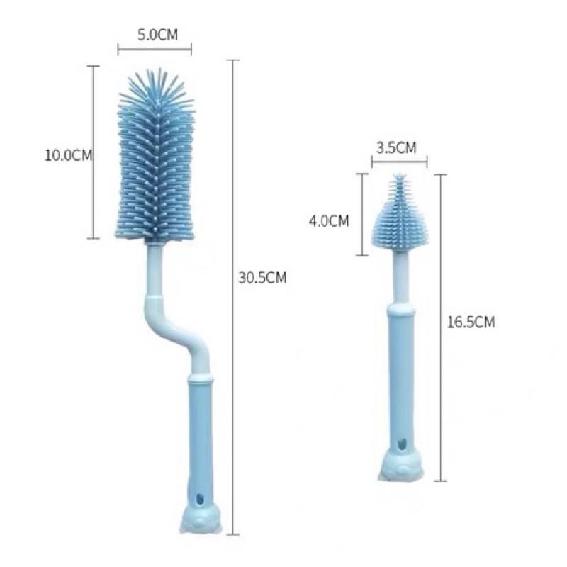 【嬰幼兒】現貨 嬰幼兒奶瓶刷 五件組 奶嘴刷 吸管刷 奶瓶清潔刷-細節圖9