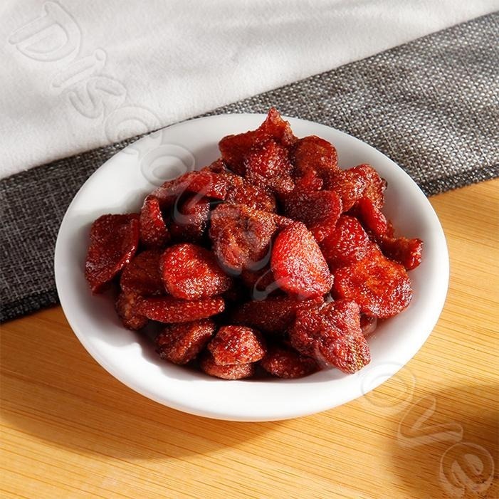 【德利食品】新鮮整粒草莓低溫烘焙 鮮果草莓乾 果香馥郁 草莓乾 果乾 草莓干 草莓-細節圖3