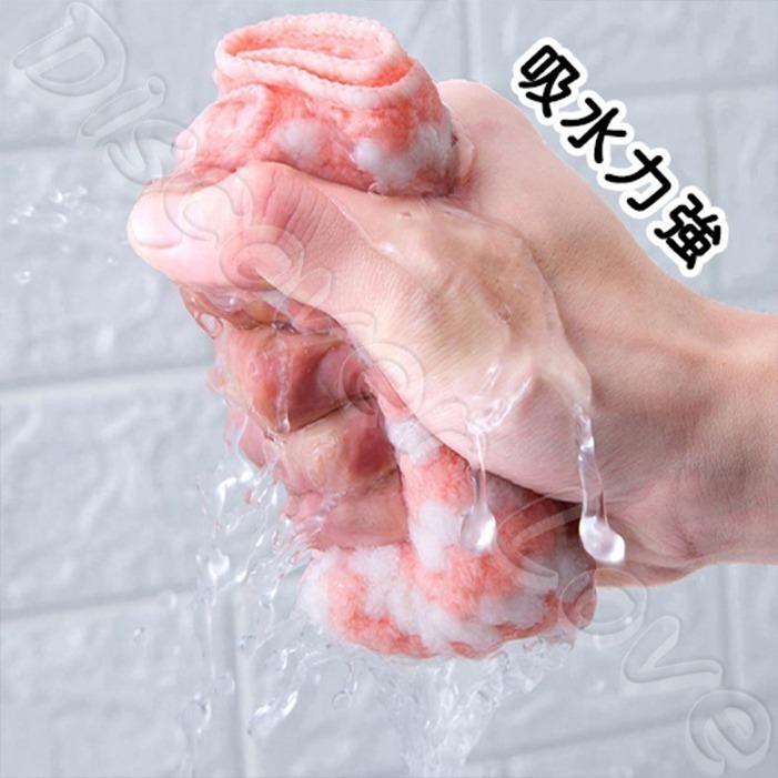 新款 加厚珊瑚絨廚房吸水抹布 珊瑚絨抹布 吸水性強 超細纖維 珊瑚絨 珊瑚絨毛 不沾油吸水抹布 去污抹布 超細纖維洗碗布-細節圖3
