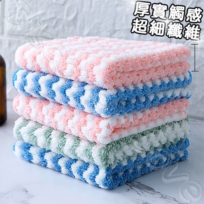 新款 加厚珊瑚絨廚房吸水抹布 珊瑚絨抹布 吸水性強 超細纖維 珊瑚絨 珊瑚絨毛 不沾油吸水抹布 去污抹布 超細纖維洗碗布-細節圖5