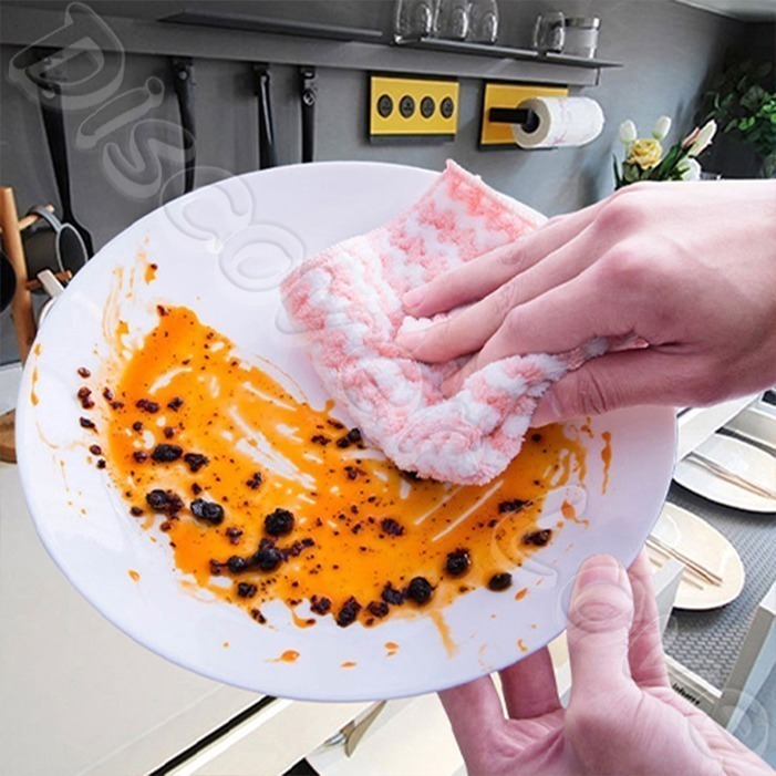 新款 加厚珊瑚絨廚房吸水抹布 珊瑚絨抹布 吸水性強 超細纖維 珊瑚絨 珊瑚絨毛 不沾油吸水抹布 去污抹布 超細纖維洗碗布-細節圖9