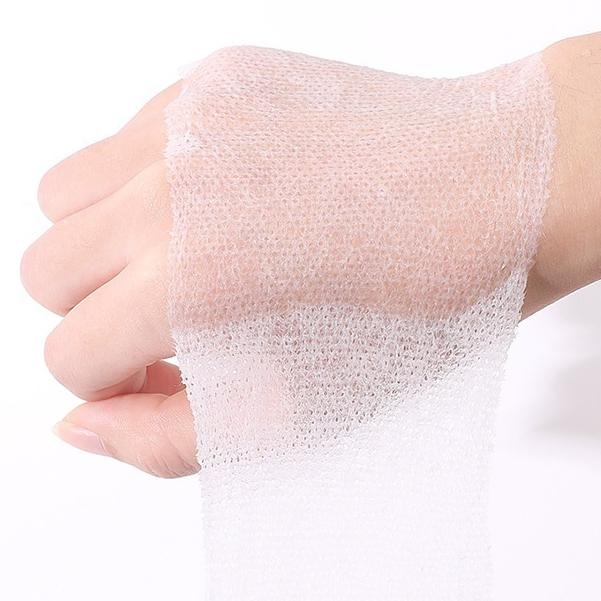 濕敷化妝棉【乾濕兩用 彈力拉伸】濕敷棉 濕敷巾 濕敷棉片 濕敷繃帶 濕敷 化妝棉 拉伸 濕敷化妝棉片 可拉伸濕敷化妝棉-細節圖3