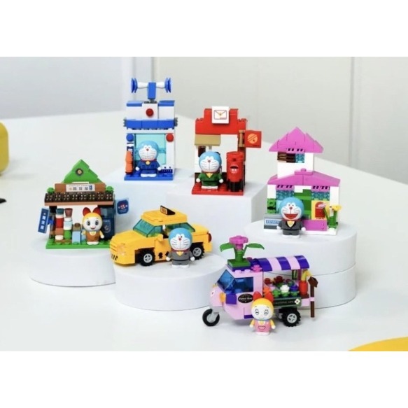 7-11 哆啦A夢 FUN樂遊☆積木公仔☆6款單賣【特價每款120元起】小叮噹/小叮鈴/哆啦美/限量/Doraemon-細節圖7