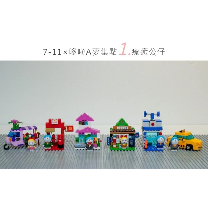 7-11 哆啦A夢 FUN樂遊☆積木公仔☆6款單賣【特價每款120元起】小叮噹/小叮鈴/哆啦美/限量/Doraemon-細節圖10