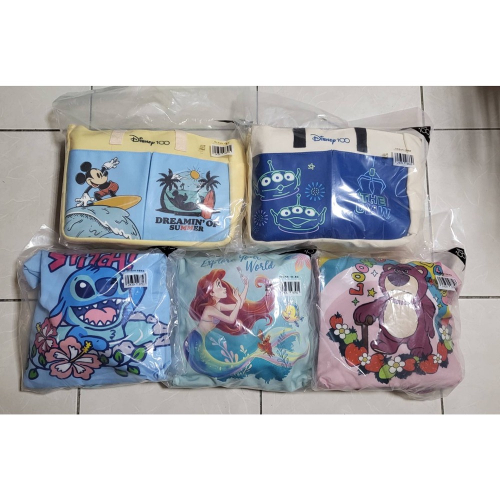 (全新/出清)台灣限定☆迪士尼福袋☆5款可挑款【特價每款289元起】限量/米奇/史迪奇/三眼怪/熊抱哥/美人魚-細節圖2