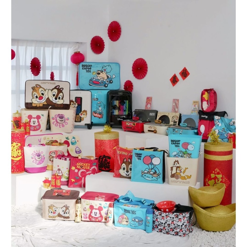 (出清~原價7折起)迪士尼☆新年福袋☆龍年限定【特價每款209元起】全新限量/Kitty/米奇/維尼/比7-11買還便宜-細節圖2