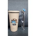 現貨賠售)貓貓蟲咖波☆雙層吸管杯☆4款單賣【特價每款150元起】304不鏽鋼/10週年生日慶/保溫杯/保冷杯/CAPOO-規格圖11