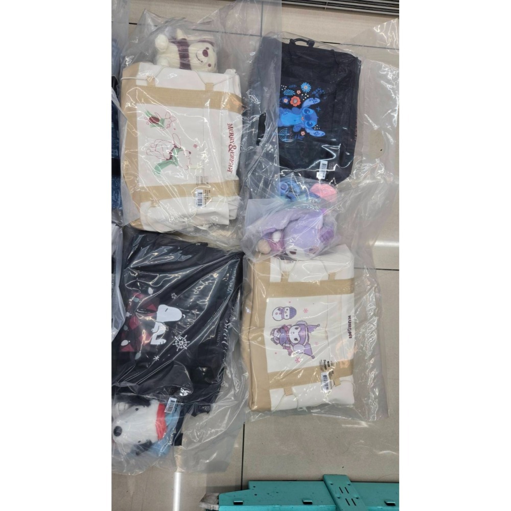 現貨)7-11 2025年☆聖誕福袋☆抽繩大托特包+絨毛擦手巾【特價490元起】全新未拆/限量/福袋/抽獎/Kitty-細節圖5