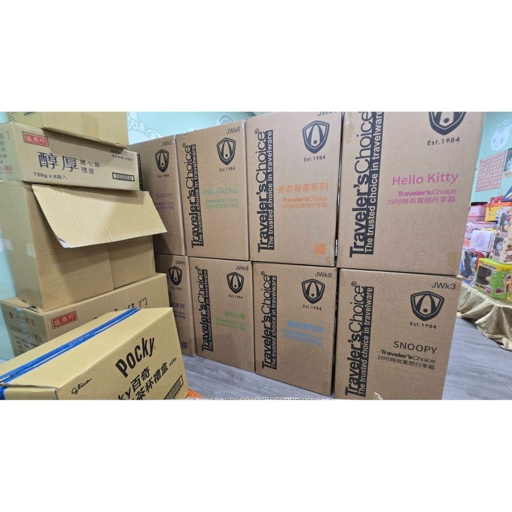 7-11 2026年☆開運福袋☆28吋寬把手行李箱【特價2300元起】Travelers choice/全新未拆-細節圖9