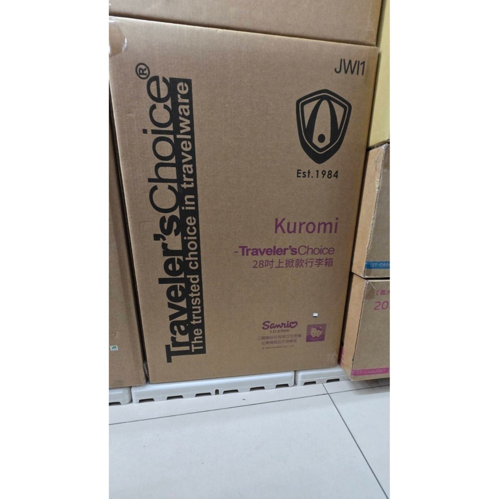 7-11 2026年☆開運福袋☆28吋上掀式行李箱【特價2500元】Travelers choice/全新未拆-細節圖3