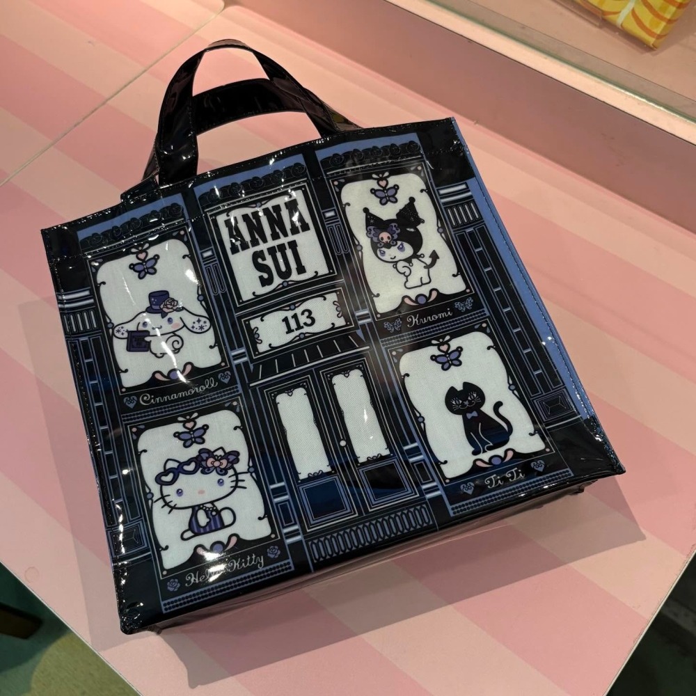 現貨)7-11☆Sanrio x ANNA SUI☆時尚提袋【特價139元起】原價149元/三麗鷗/Kitty/手提袋-細節圖8
