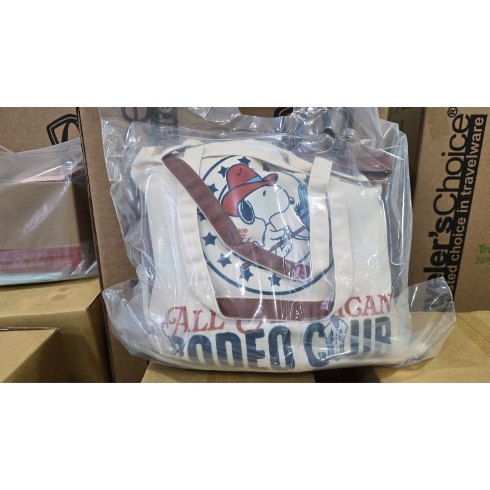 7-11 2026年☆開運福袋第二波☆雙隔層文青袋【特價650元】全新未拆/kitty/拉拉熊/史努比/咖波/小熊維尼-細節圖8