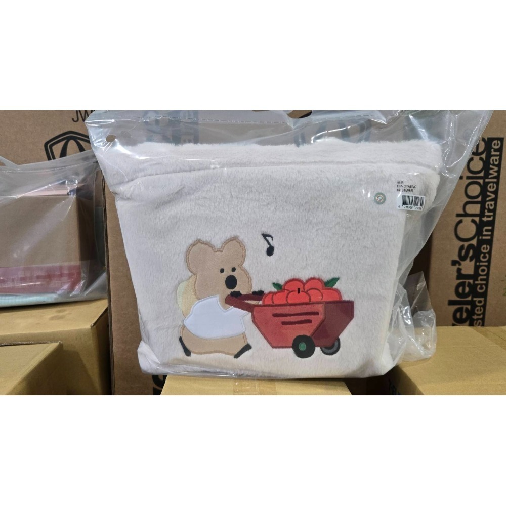 7-11 2026年☆開運福袋第二波☆絨毛托特包【特價650元起】全新未拆/kitty/拉拉熊/史努比/咖波/小熊維尼-規格圖11