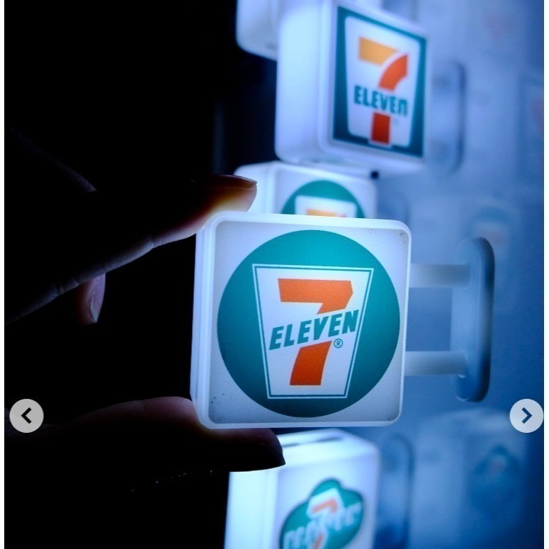 7-11 限量☆經典招牌燈磁鐵☆5款單賣【每款150元】LOGO演進史/7-ELEVEN/正版/現貨-細節圖8
