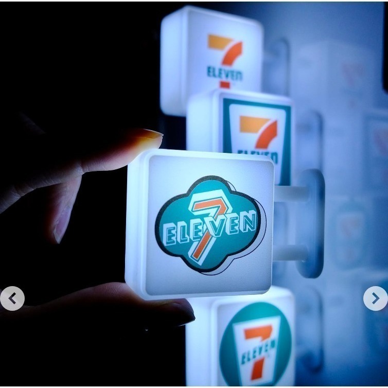 7-11 限量☆經典招牌燈磁鐵☆5款單賣【每款150元】LOGO演進史/7-ELEVEN/正版/現貨-細節圖10