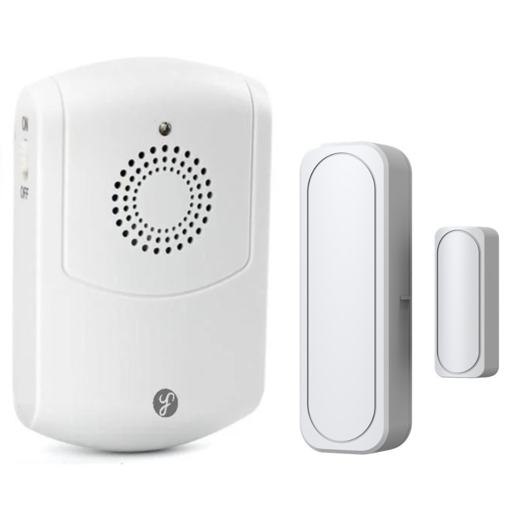 一無線雙向門窗感應器 配 一震動鈴聲兩用