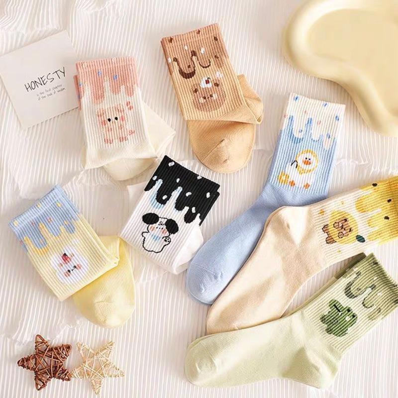 ｛包BQ} ➿可愛多種系列中筒襪短襪➿[現貨+預購］-細節圖5