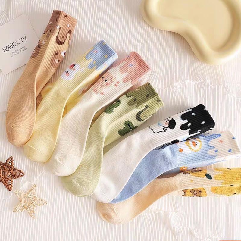 ｛包BQ} ➿可愛多種系列中筒襪短襪➿[現貨+預購］-細節圖6