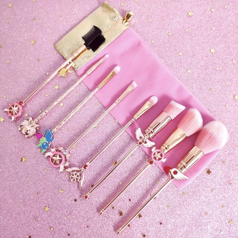 ｛包BQ ｝🪄魔法使少女心化妝套刷組♥️［現貨］-細節圖2