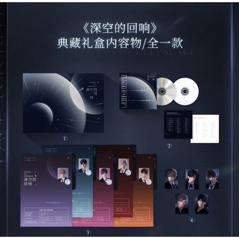 【戀與深空】CD專輯禮盒《深空的迴響》-規格圖5
