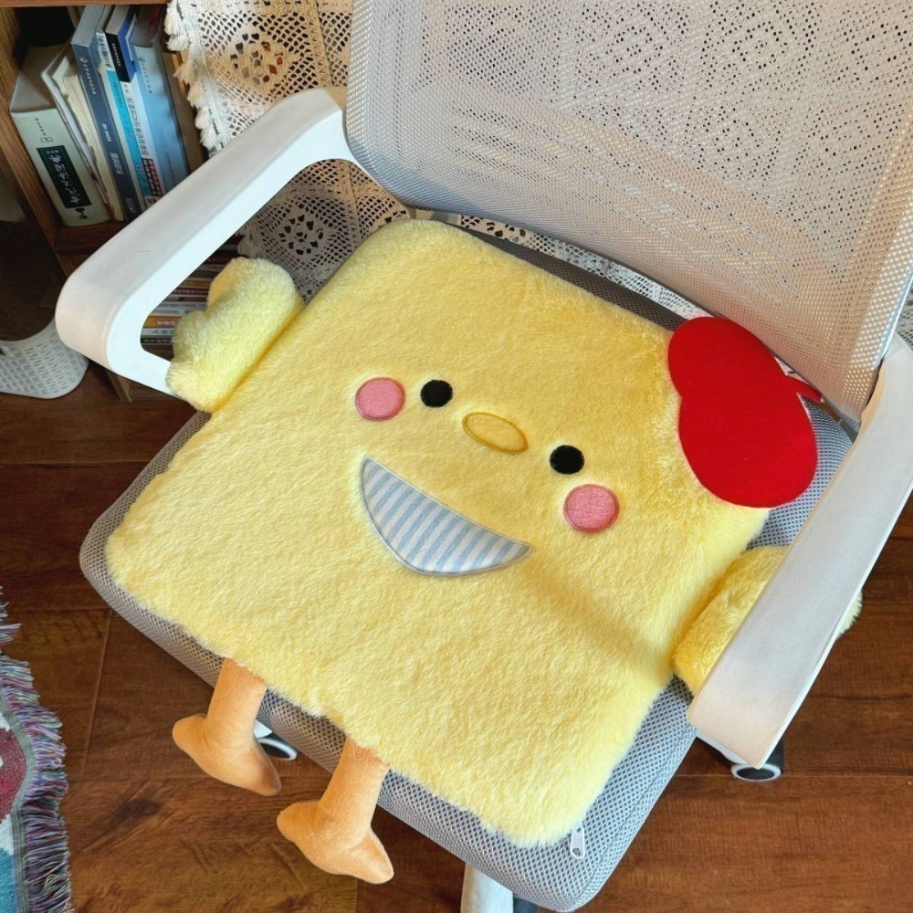 【戀與深空】記憶棉坐墊 辦公室久坐 座墊 屁墊 可愛絨毛墊-規格圖4