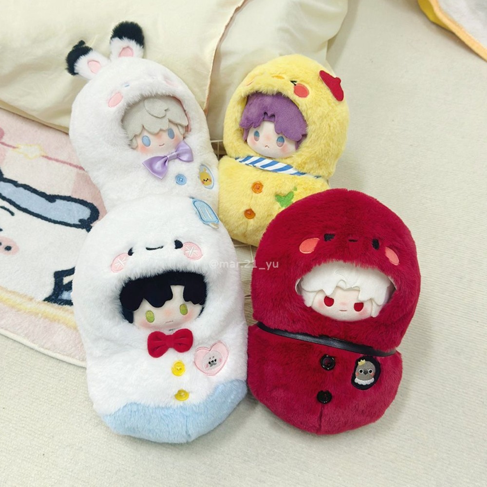 【戀與深空】 10cm同人娃衣  睡袋造型 (無娃娃) 沈星回 黎深 祁煜 秦徹 夏以晝-細節圖3