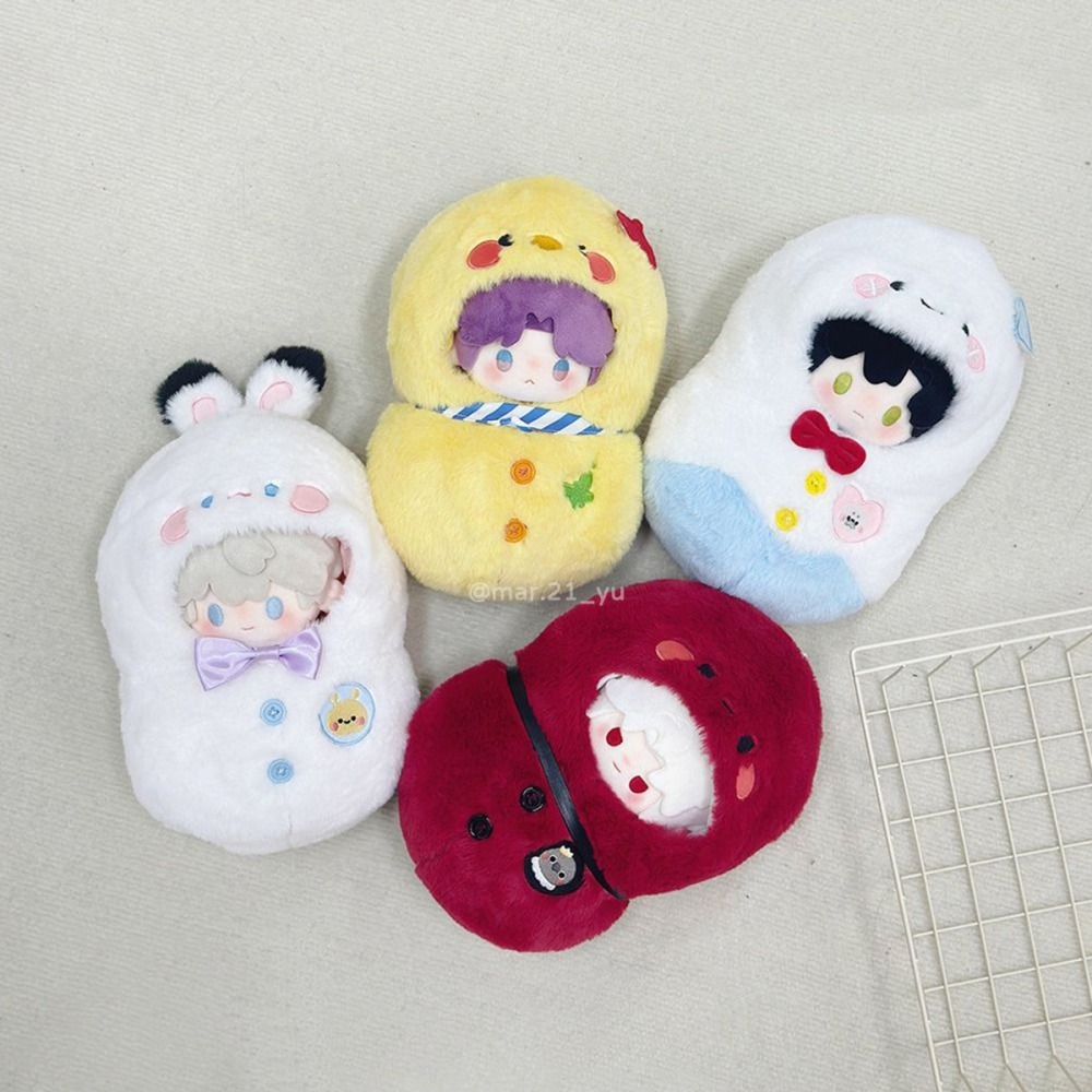 【戀與深空】 10cm同人娃衣  睡袋造型 (無娃娃) 沈星回 黎深 祁煜 秦徹 夏以晝-細節圖4